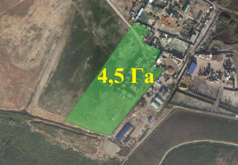 Продажа земельного участка 4,5 Га, Киевское шоссе, 4 км от МКАД